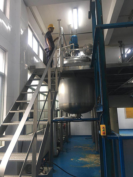 食品衛(wèi)生級鋼構(gòu)平臺建造 食品衛(wèi)生級鋼構(gòu)平臺建造